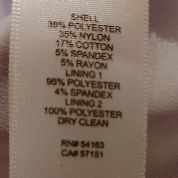 ELIZA J Navy Blue / White Embroidered Lace Formal Sleeveless Lined Dress Size 4P - Picture 12 of 14